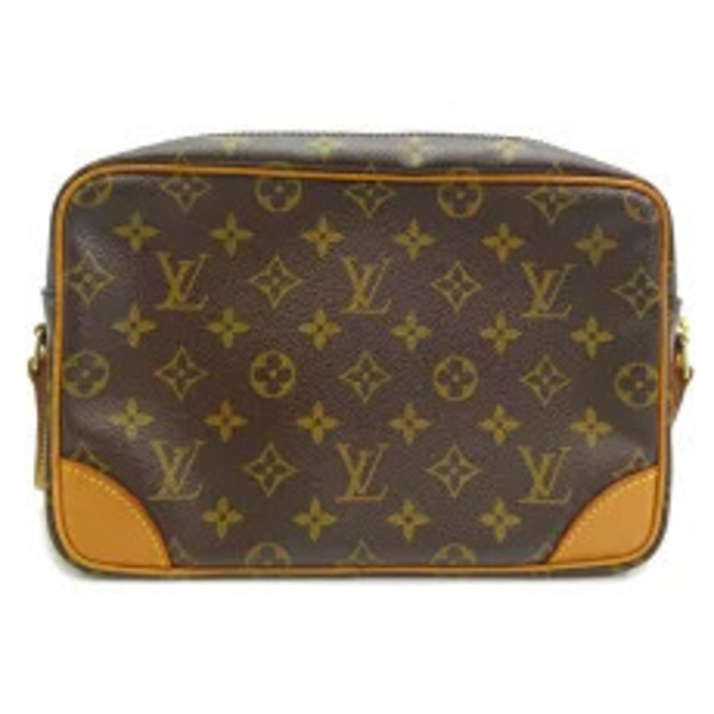 Louis Vuitton Trocadero Monogram Shoulder Bag Brown